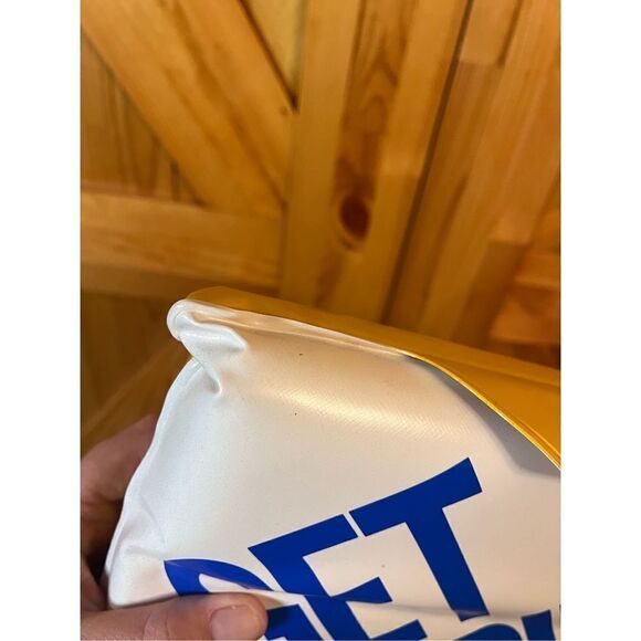 VINTAGE 80s Milwaukee Brewers MLB Stadium Seat Cushion County Stadium 12x12 - Picture 4 of 15